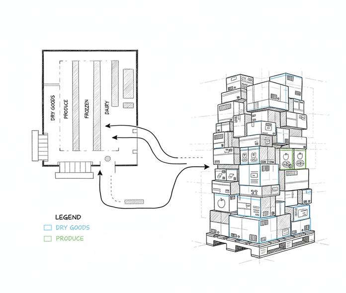 Blog post header image for What Makes Store-Ready Pallets Hard?